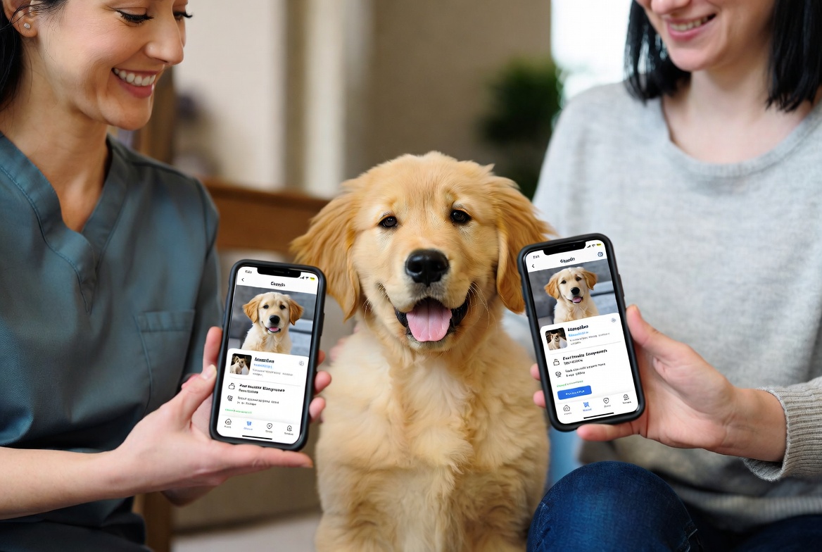 Pet transfer between shelter and family